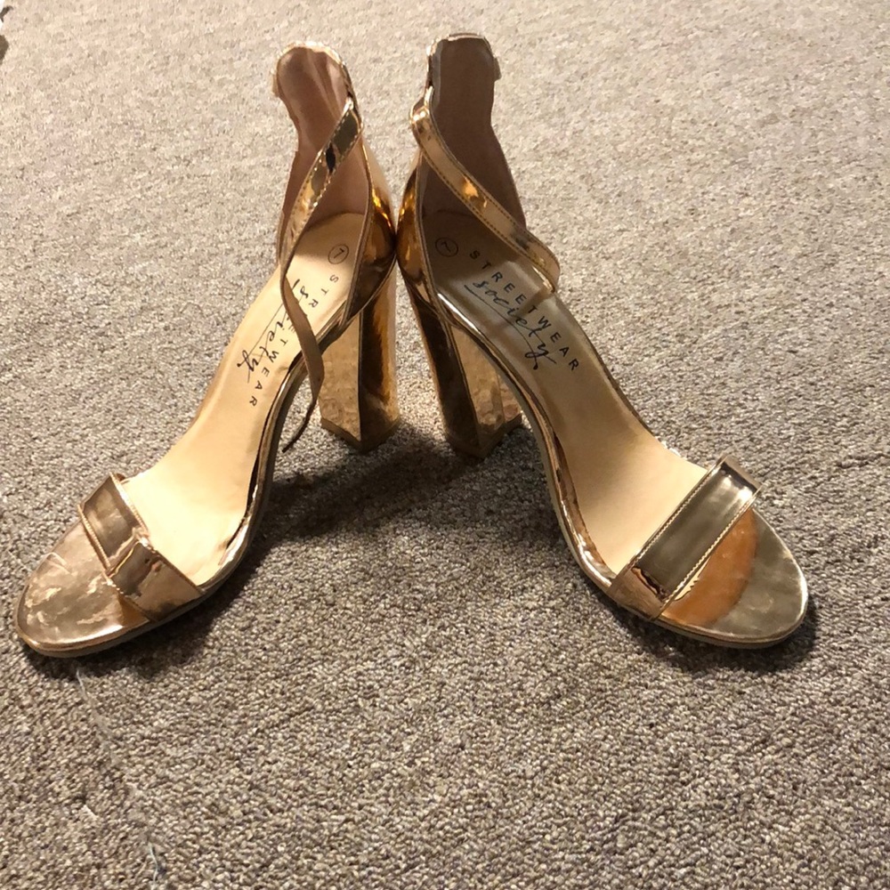 Rose Gold Heels